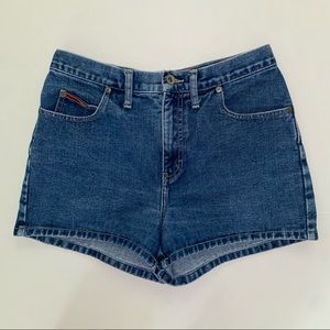 Vintage high waisted denim shorts